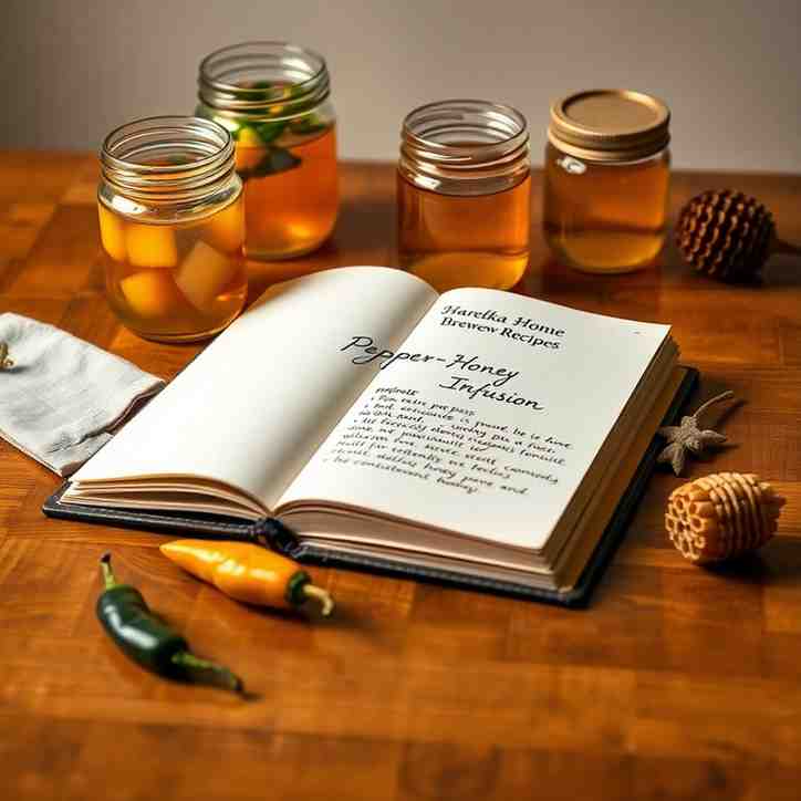 Belarusian Harelka Home Brew Recipes for Pepper-Honey Infusion